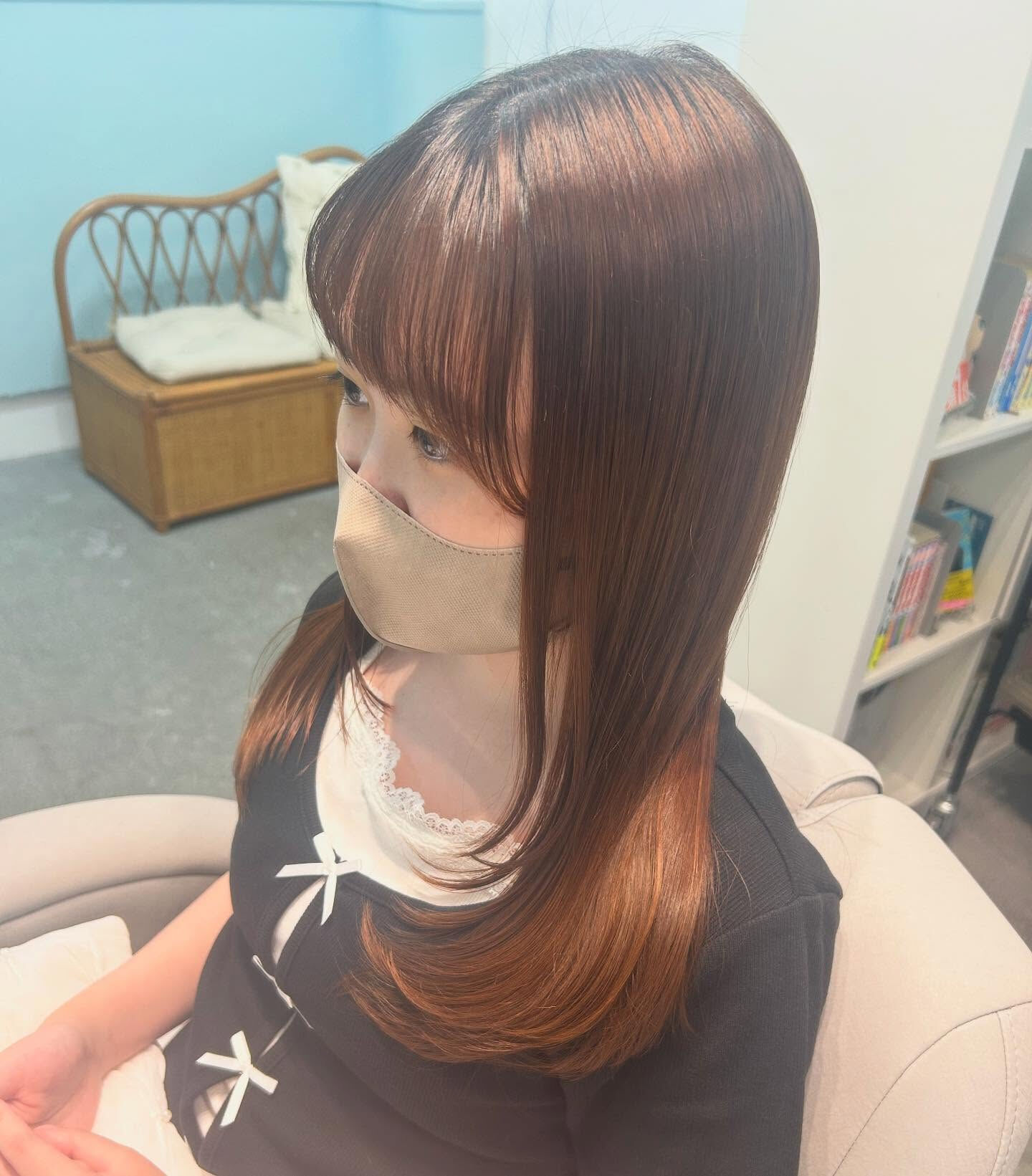 縮毛矯正でつやんつやん🥺♡